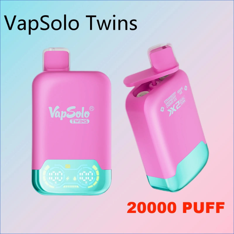 Vapsolo Twins 20000 puffs Disposable Vape Good Sale Discount Price