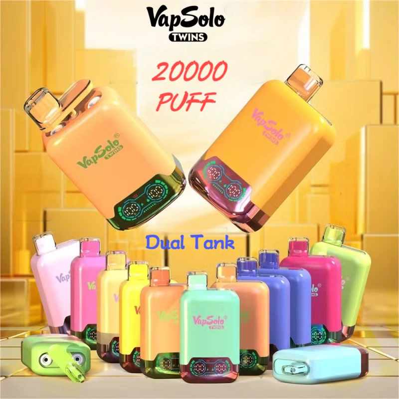 Vapsolo Twins 20000 puffs Disposable Vape Good Sale Discount Price