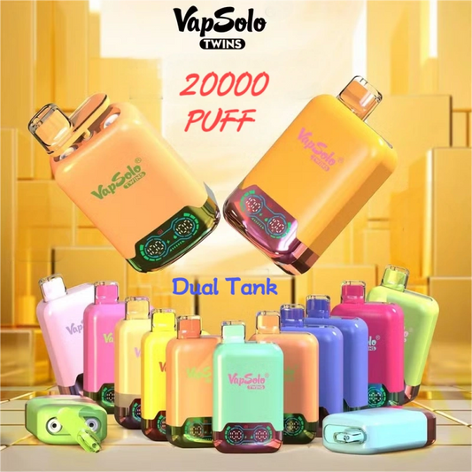 Vapsolo Twins 20000 puffs Disposable Vape Good Sale Discount Price