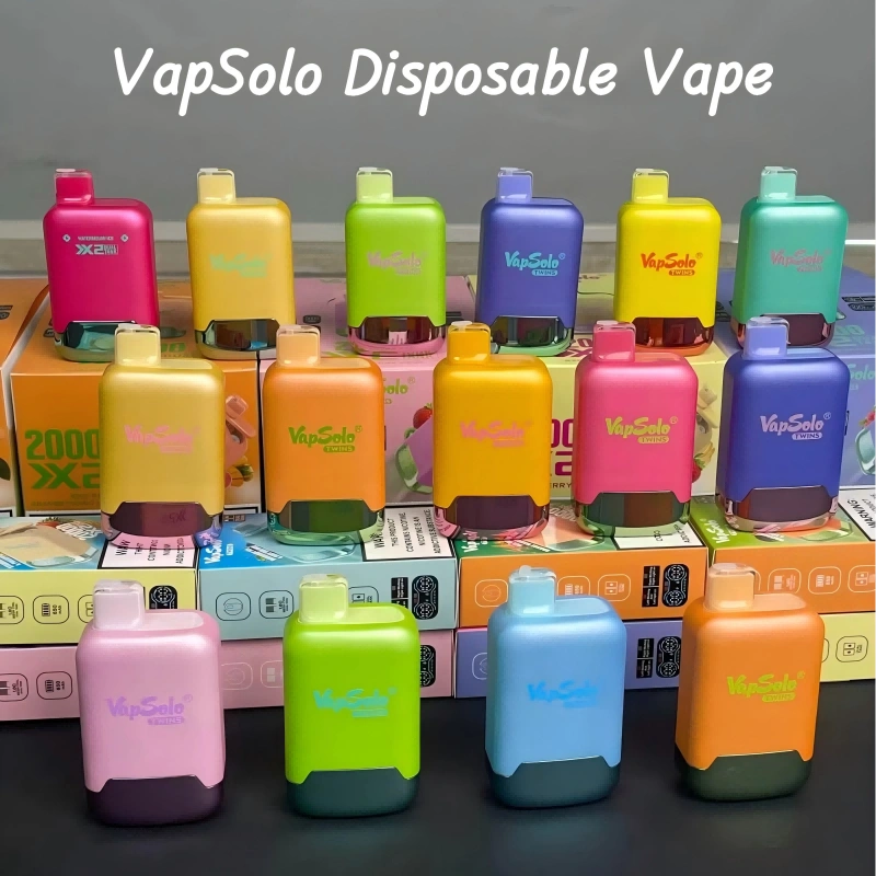 Vapsolo Twins 20000 puffs Disposable Vape Good Sale Discount Price