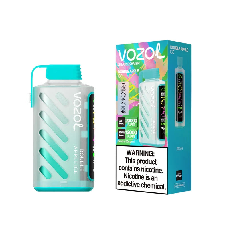 Vozol Gear Power 20000 Puffs Disposable Vape-650mAh Battery, 20ml E-liquid, Multiple Nicotine 10 Flavors