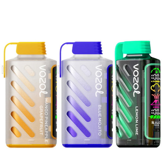Vozol Gear Power 20000 Vape Rechargeable-650mAh Battery, Multiple Nicotine 10 Flavors