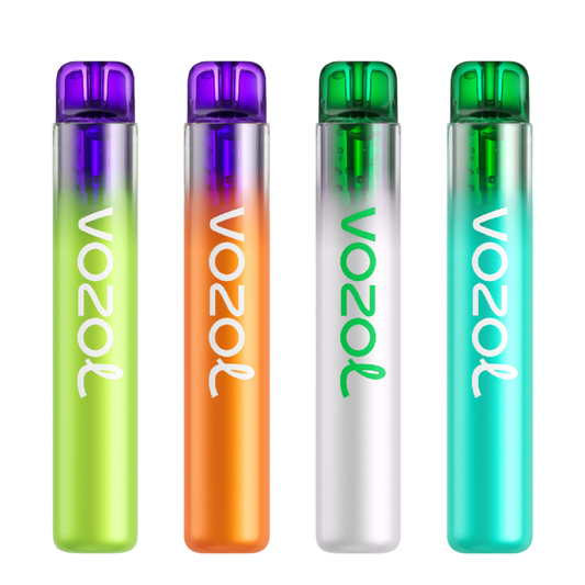 Vozol Neon 800 Vape-550mAh Battery, 2ml E-liquid, Multiple Nicotine 15 Flavors