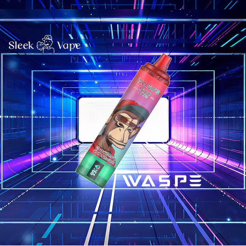 WASPE 15000 Puffs 0% 2% 3% 5% Nicotine LED Display Electronic Cigarette New Vape Pen