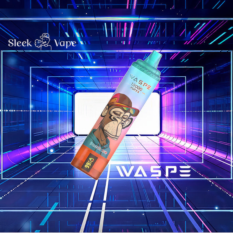 WASPE 15000 Puffs 0% 2% 3% 5% Nicotine LED Display Electronic Cigarette New Vape Pen