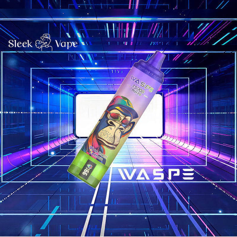 WASPE 15000 Puffs 0% 2% 3% 5% Nicotine LED Display Electronic Cigarette New Vape Pen