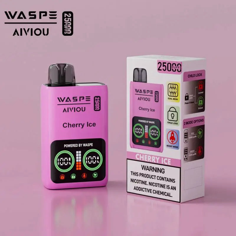 WASPE 25000 Puffs Disposable Vape Wholesale,	650 mAh ,25ML 10Flavors