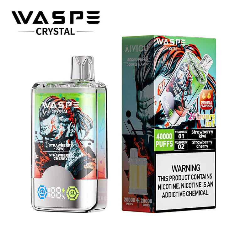 WASPE Crystal 40000 Dual Flavors Disposable Vape