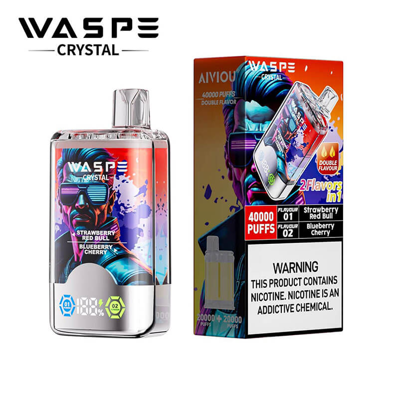 WASPE Crystal 40000 Dual Flavors Disposable Vape