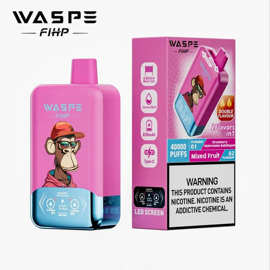 WASPE Fihp 40000 Dual Flavors Disposable Vape