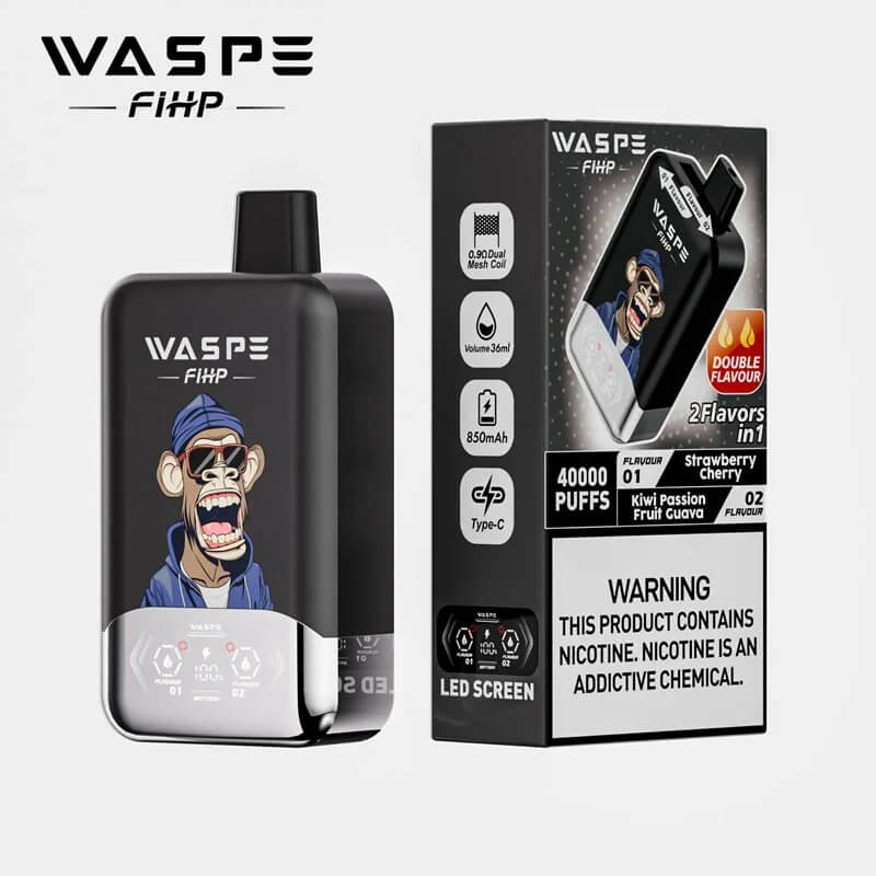 WASPE Fihp 40000 Dual Flavors Disposable Vape