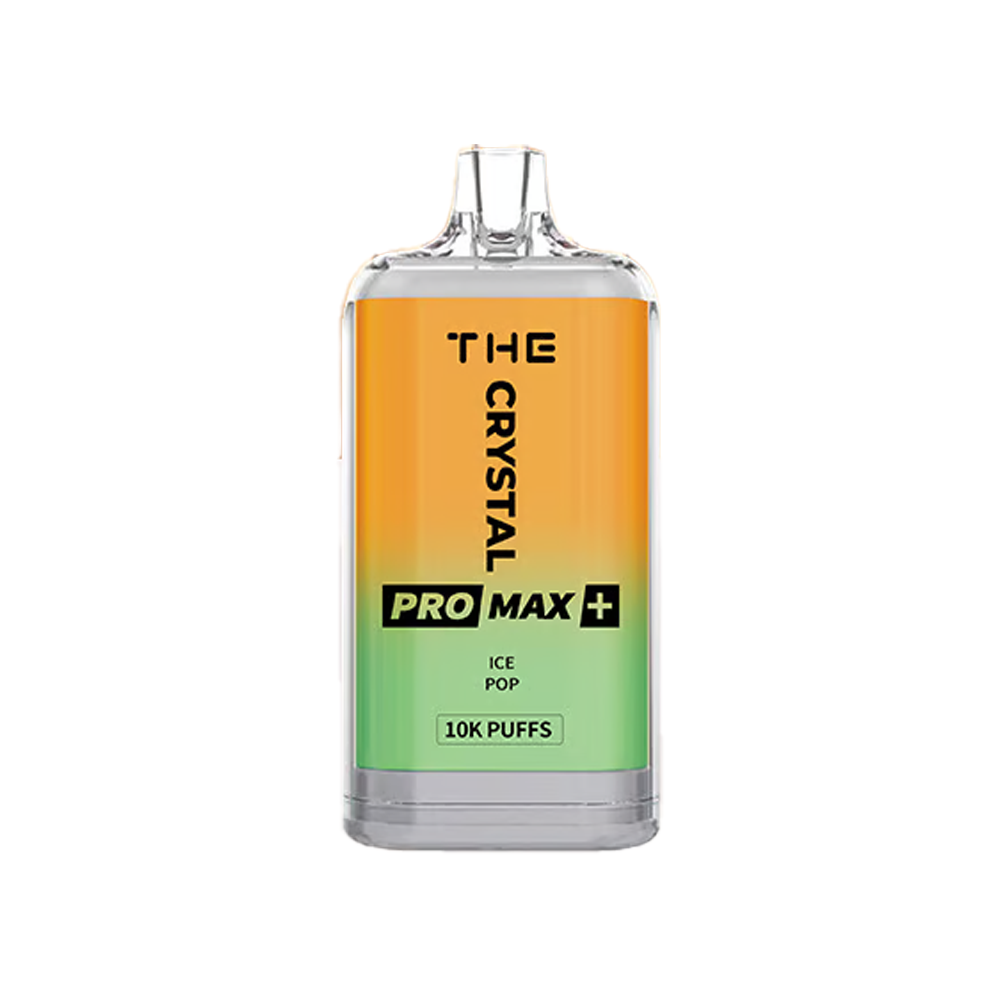 WGA Crystal Pro Max Extra 10000 Puffs Disposable Vape | Ultimate 10k Puffs Experience with Diverse Flavors-550mAh Battery, 20ml E-liquid, Multiple Nicotine 25 Flavors