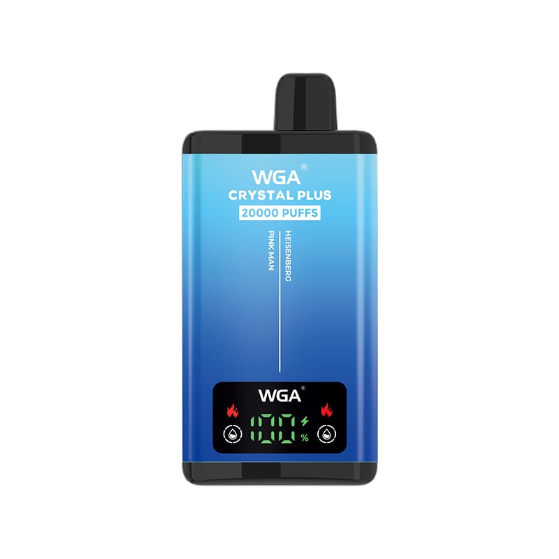 WGA Vape Crystal Pro Max 20000 20k Puffs | Dual Flavors & Switch Taste-Multiple Nicotine 17 Flavors