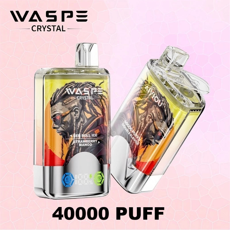 Waspe Crystal 40000 Puffs Disposabl Vape Good Price Bulk Sale