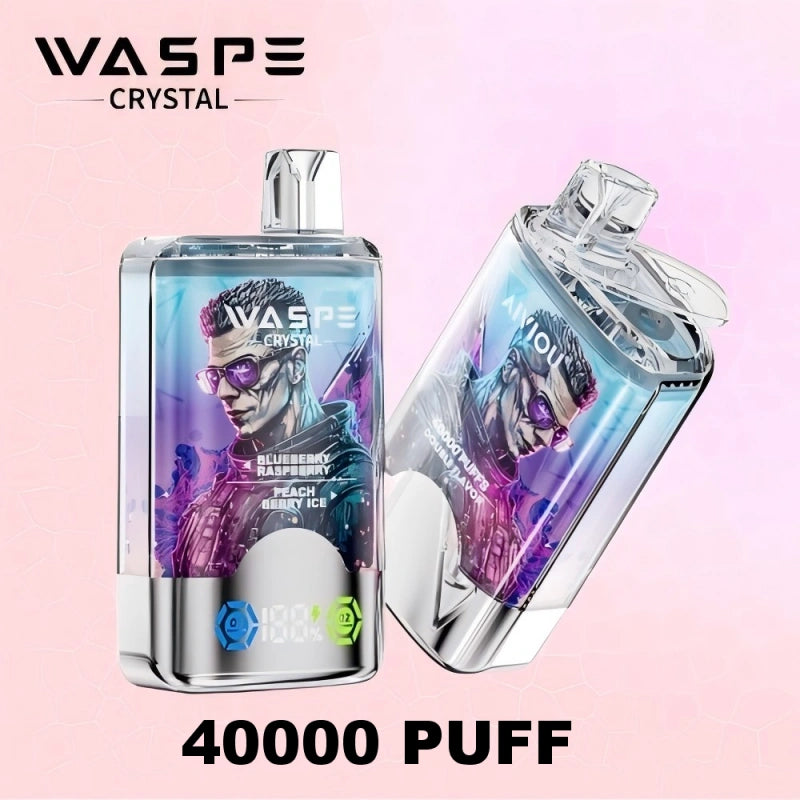Waspe Crystal 40000 Puffs Disposabl Vape Good Price Bulk Sale