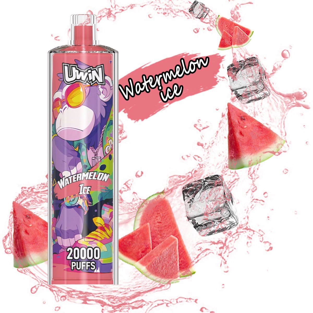 Uwin Hookah Shisha Crystal 20k Puffs Original DTL Disposable Vape Pen
