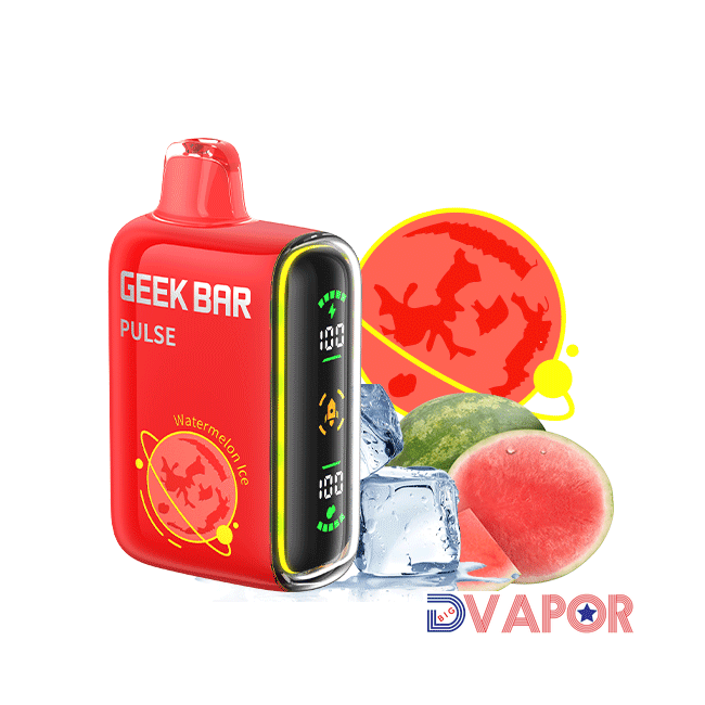 Geek Bar Pulse Full Screen 15K Puff Dual Mesh Dual Core Disposable Vape