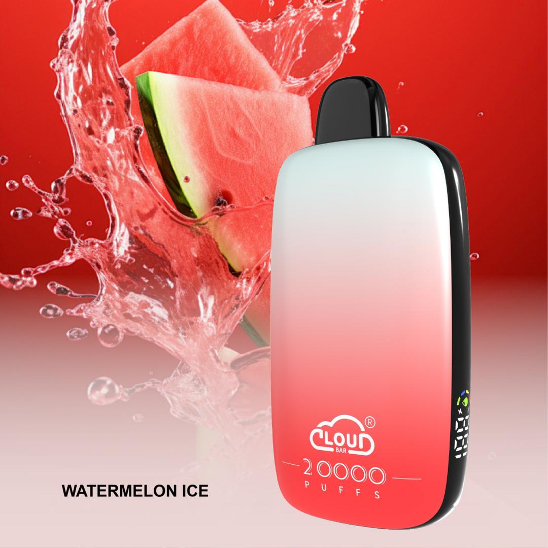 CLOUD BAR NO1, 20Kpuffs, Vape hot sale on line Genuine E-Cigarette 12 Flavor ,16ml oil filling volume, 600mAh battery capacity, with LED power display
