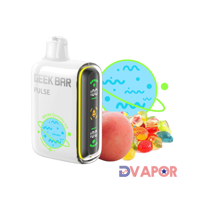 Geek Bar Pulse Full Screen 15K Puff Dual Mesh Dual Core Disposable Vape