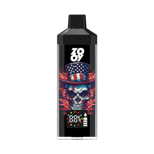 Hifancy Disposable Vaper Zooy Ghost 12000 Crystal Hookah 23ml E-Liquid Vape Pen Prefilled Puff Bar Wholesale Electronic Cigarette 16K Puffs
