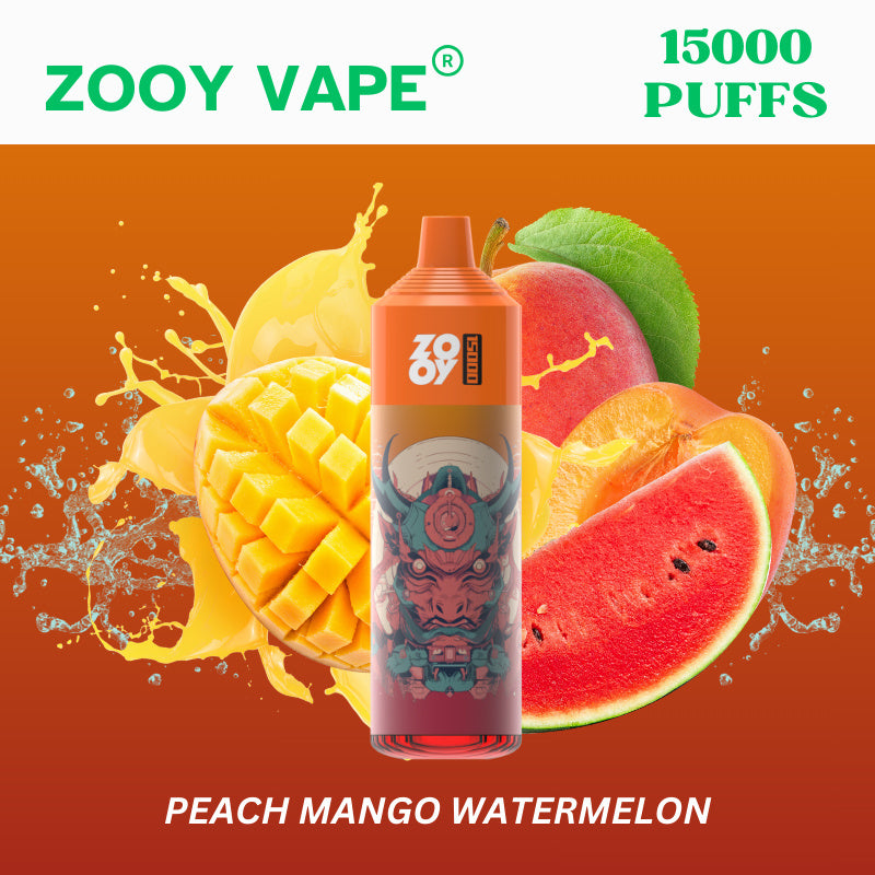15000 Puff Zooy King 15k 15000 Puffs Vaper Desechables E Cgarette Disposable Vape With Power Display