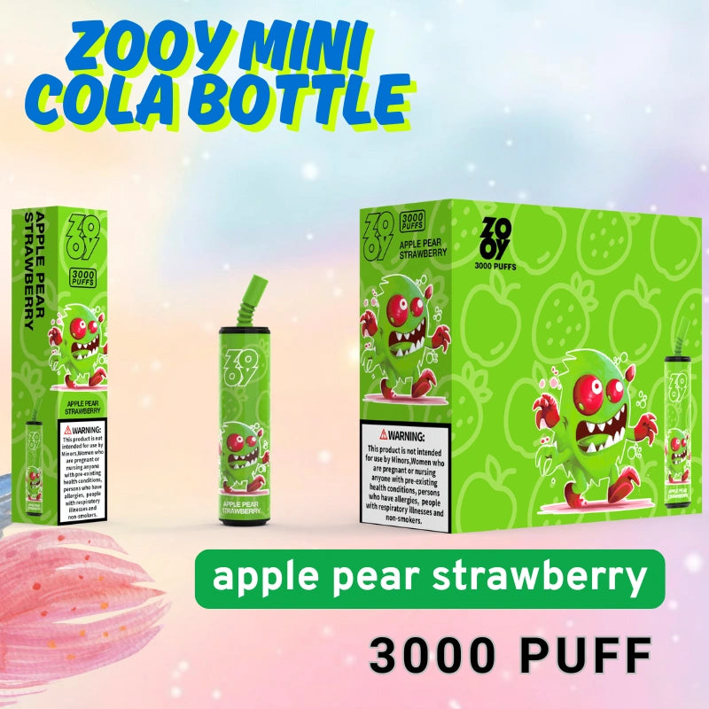 ZOOY Cola Bottle 3K Puffs Affordable Good Sale Today