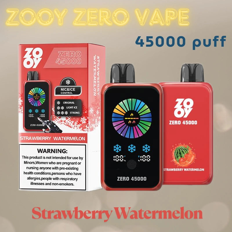 ZOOY ZERO 45000 PUFF Smart Display Bulk Sale Vape