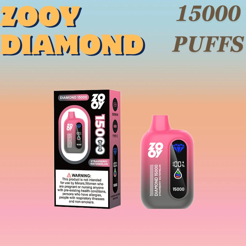 ZOOY Diamond 15K Vape High Quality Discount Sale Now