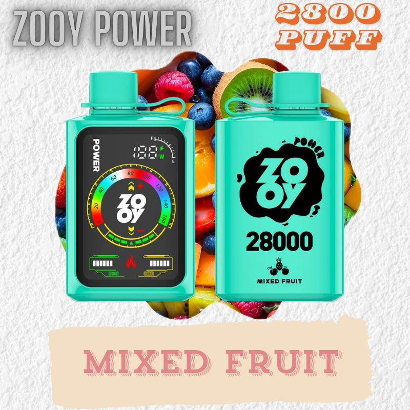 ZOOY POWER 28000 PUFF Disposable Display Vape Hot Sale