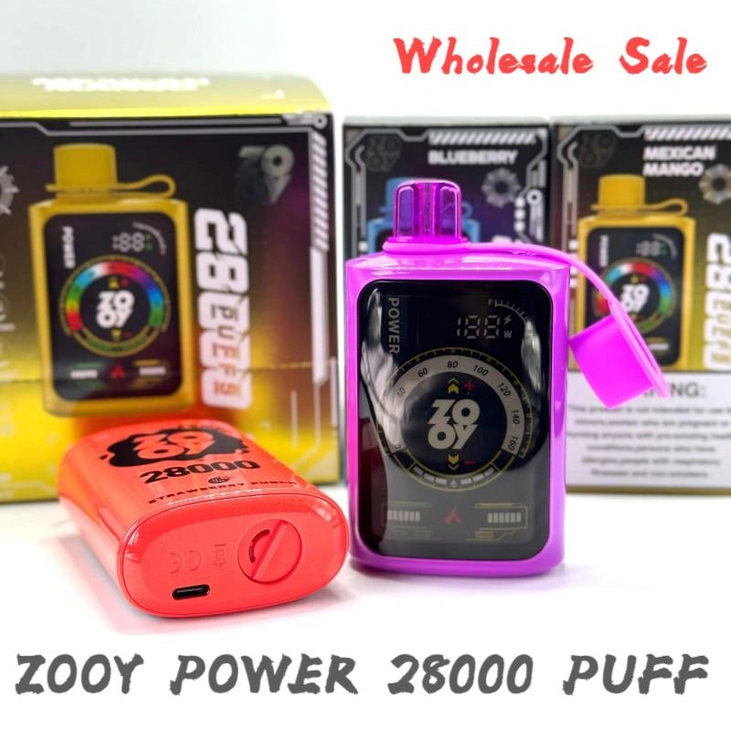 ZOOY POWER 28000 PUFF Disposable Display Vape Hot Sale