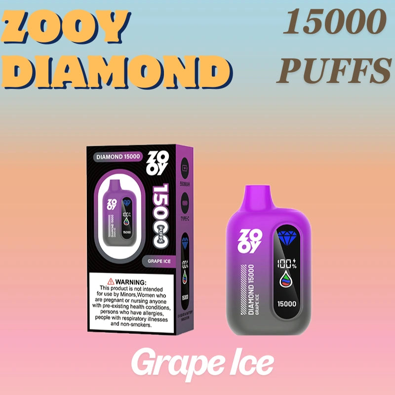 ZOOY Diamond 15K Vape High Quality Discount Sale Now
