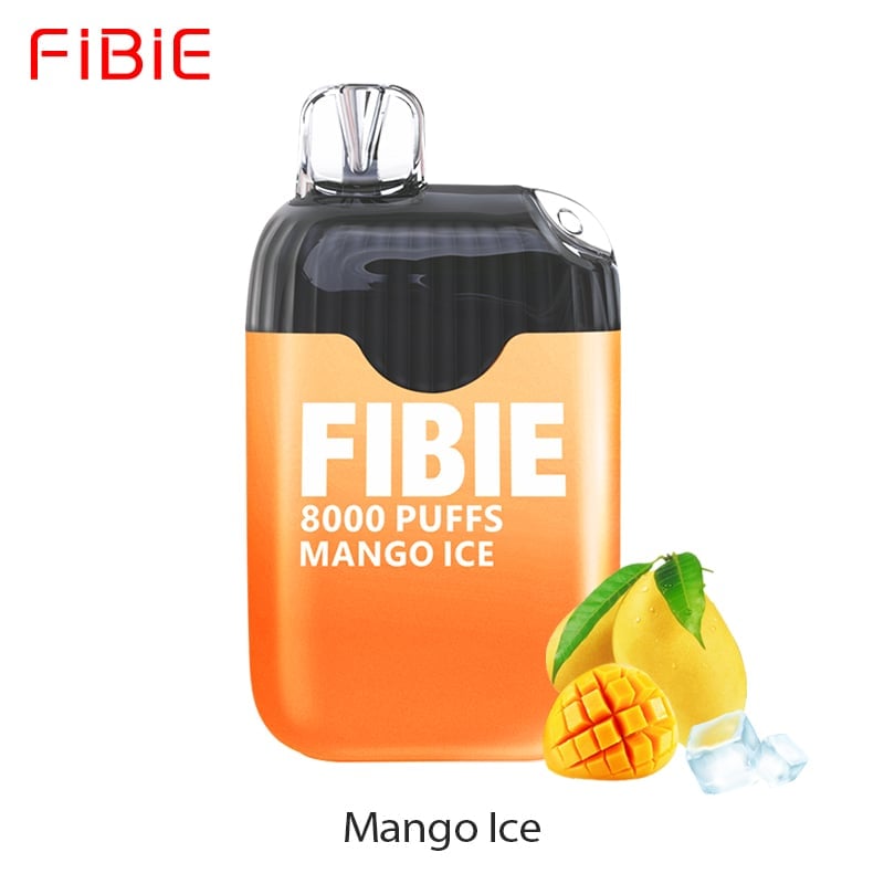 Mango-Ice -FIBIE 8000 Puffs Disposable Vapor Wands(8000 PUFFS)
