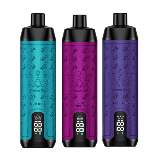 Al Fakher 12000 Puffs Disposable Vape with Integrated Hookah Soundwaves - Al Fakher Crown Bar 12k Puffs Vape