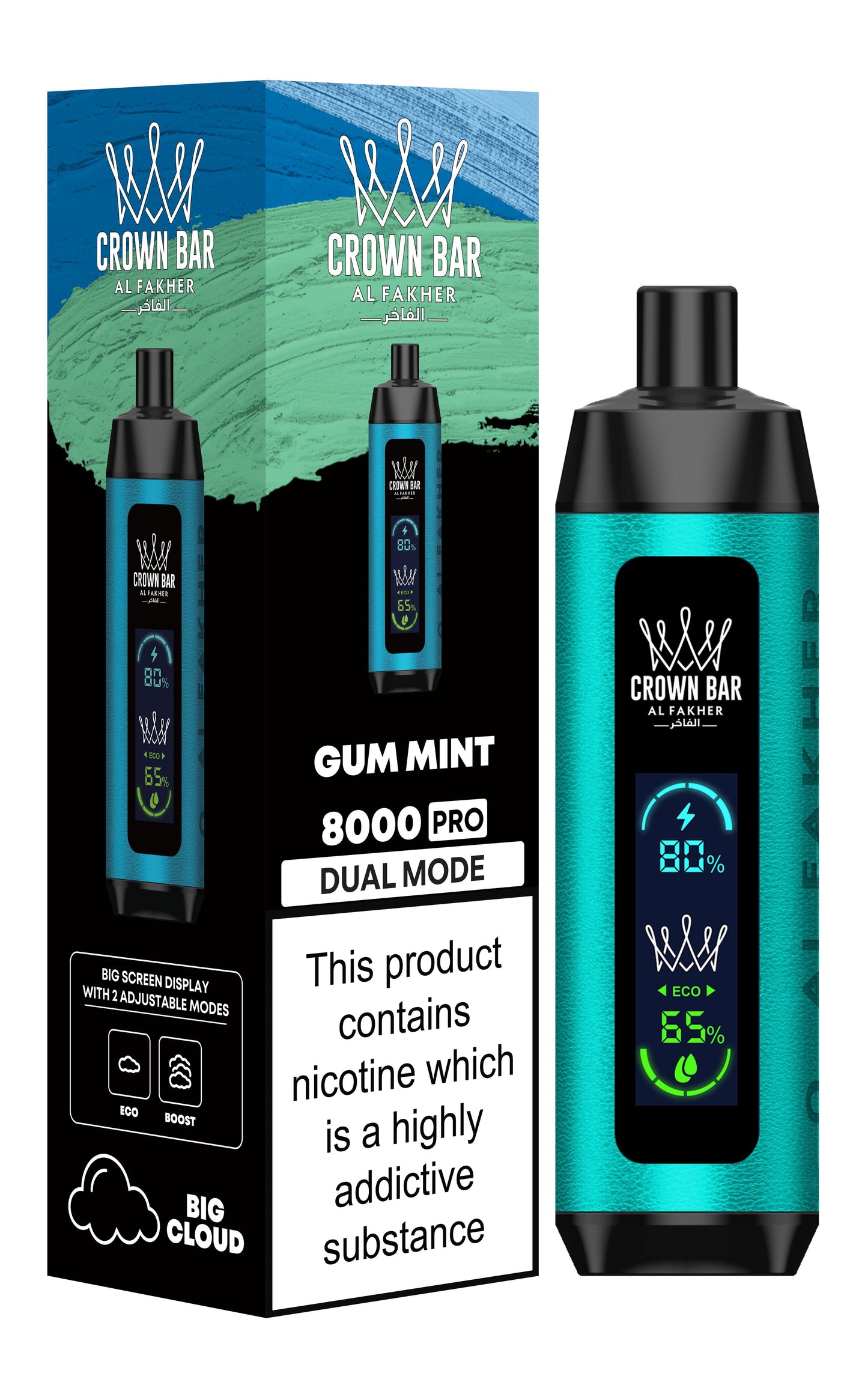 Al Fakher 8000 Pro Dual Mode - Al Fakher 8000 Puffs Pro Dual Mode