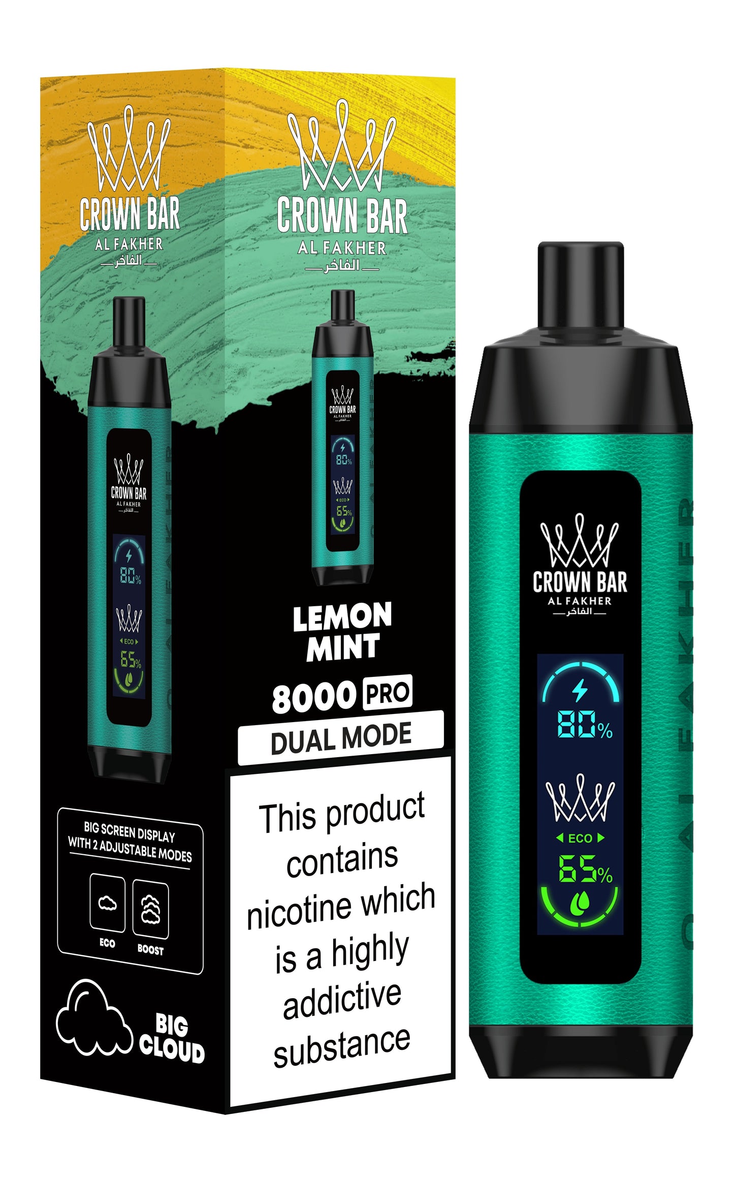 Al Fakher 8000 Pro Dual Mode - Al Fakher 8000 Puffs Pro Dual Mode