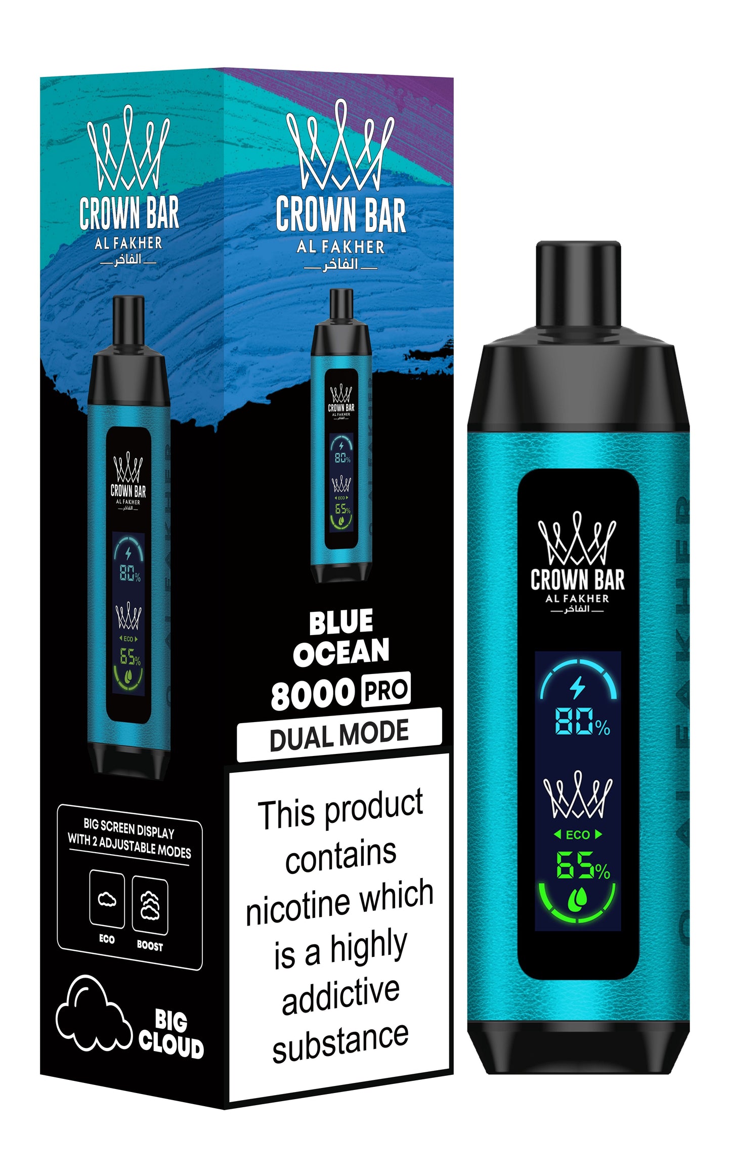 Al Fakher 8000 Pro Dual Mode - Al Fakher 8000 Puffs Pro Dual Mode