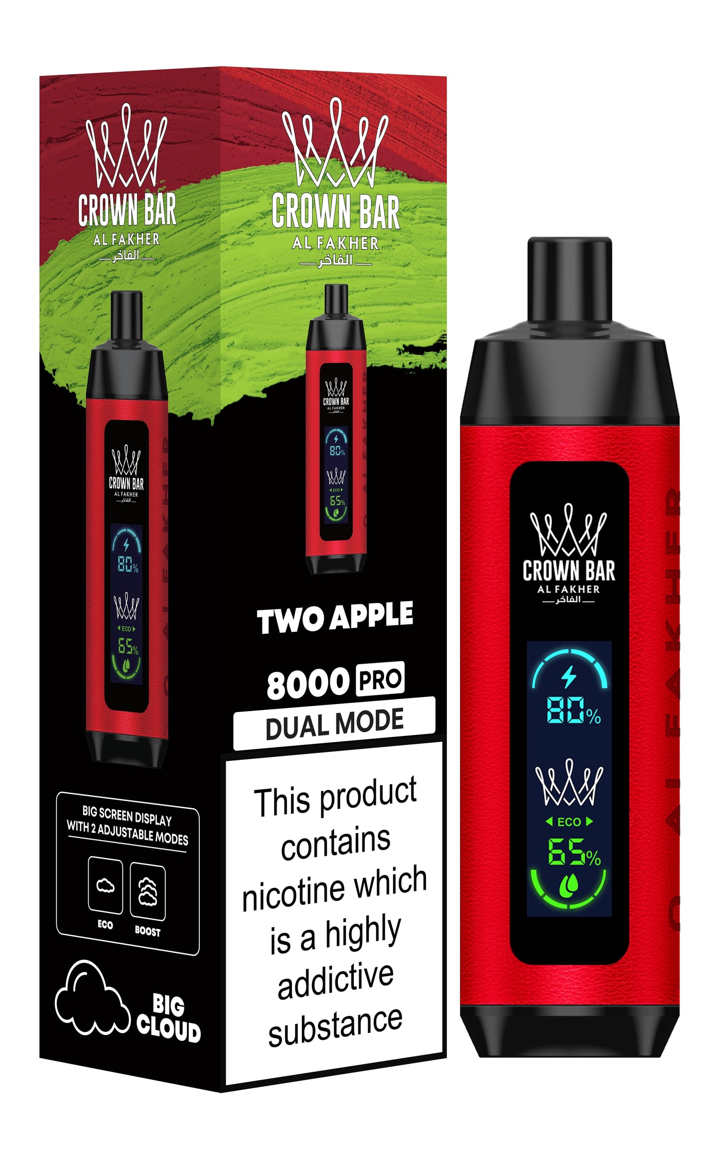 Al Fakher 8000 Pro Dual Mode - Al Fakher 8000 Puffs Pro Dual Mode