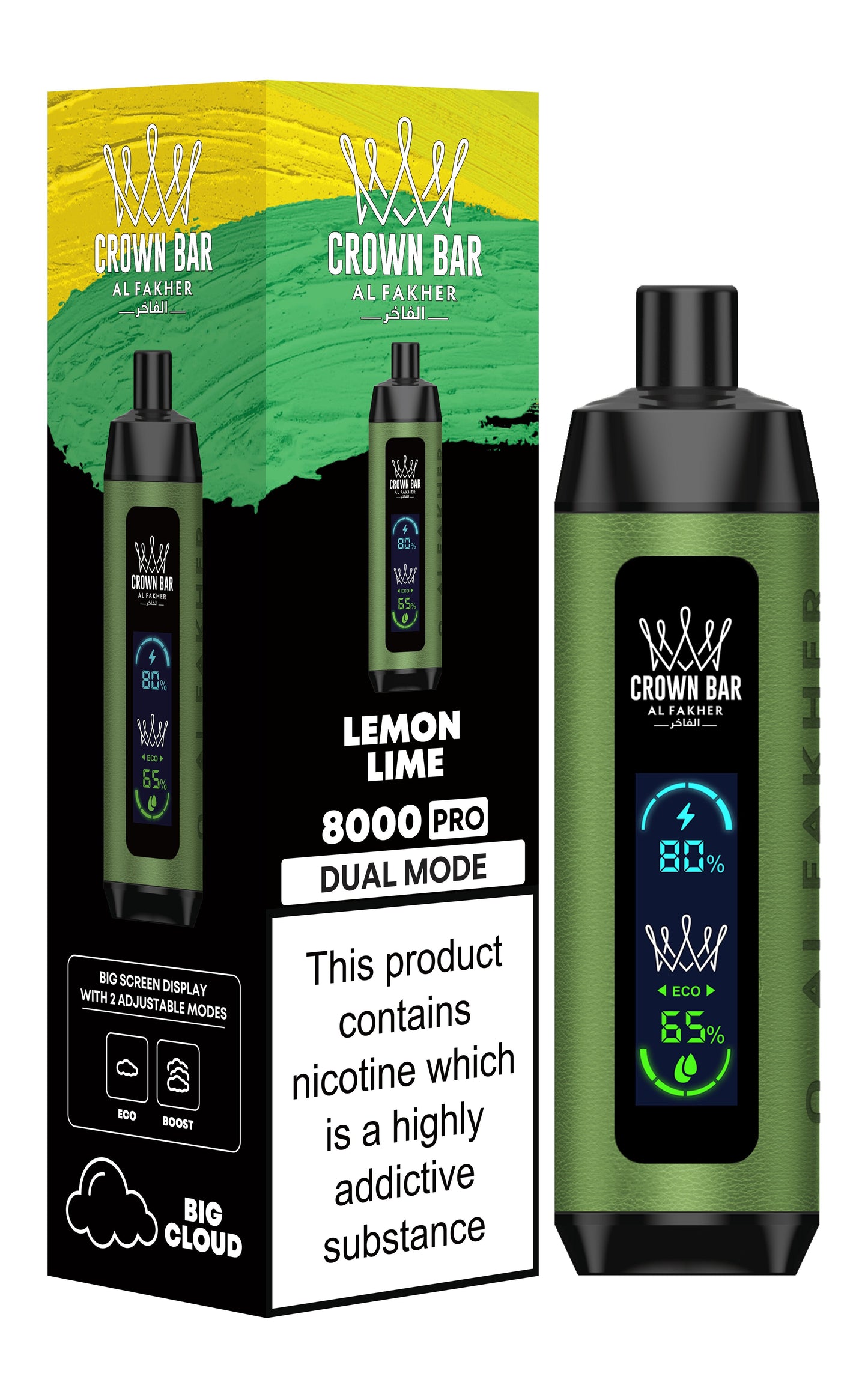 Al Fakher 8000 Pro Dual Mode - Al Fakher 8000 Puffs Pro Dual Mode