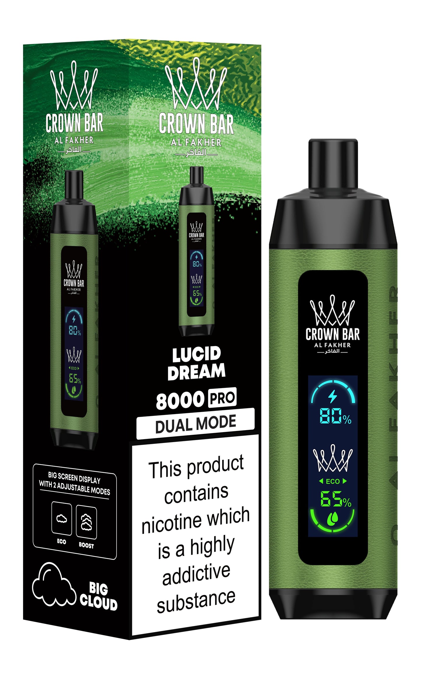 Al Fakher 8000 Pro Dual Mode - Al Fakher 8000 Puffs Pro Dual Mode