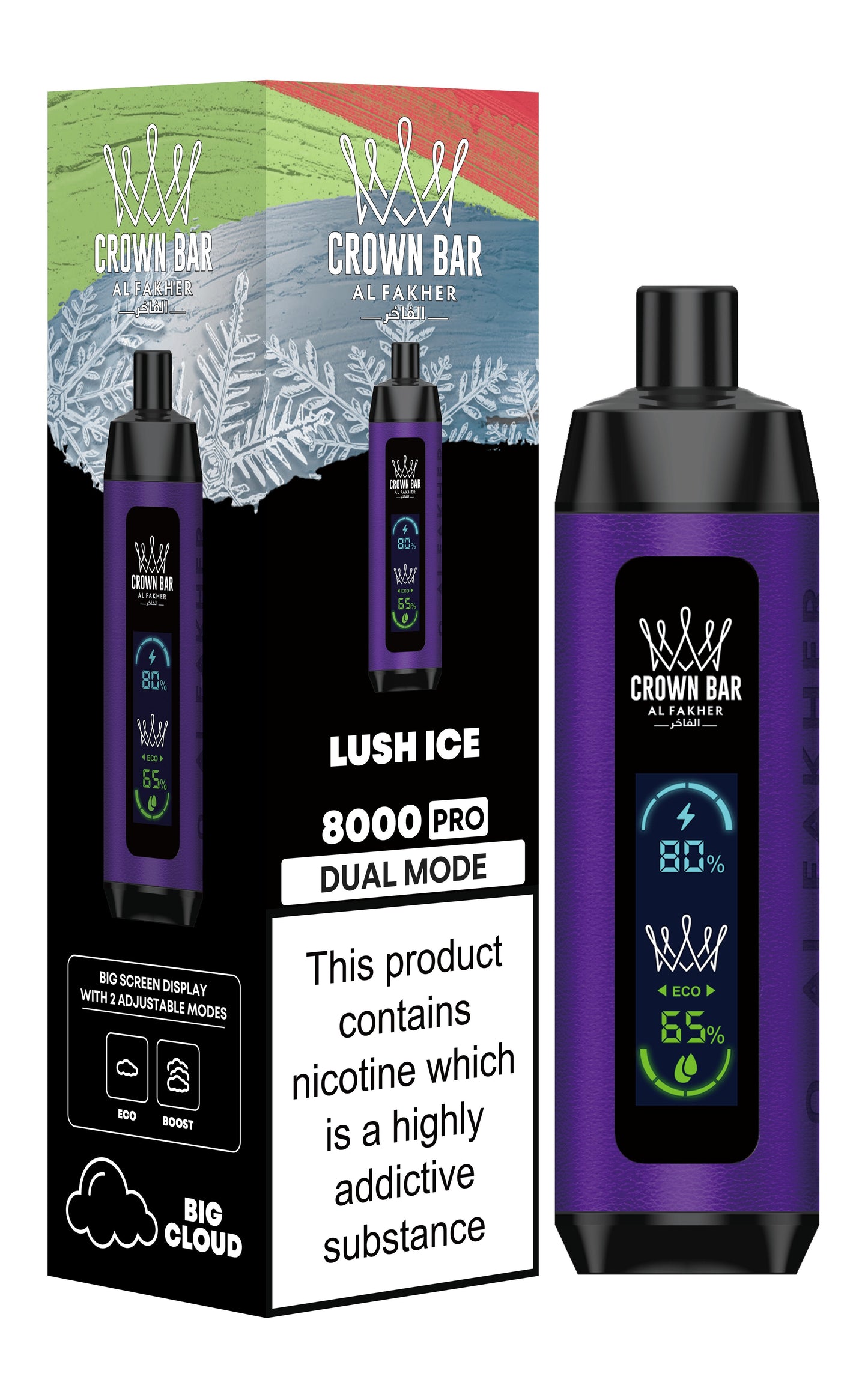 Al Fakher 8000 Pro Dual Mode - Al Fakher 8000 Puffs Pro Dual Mode