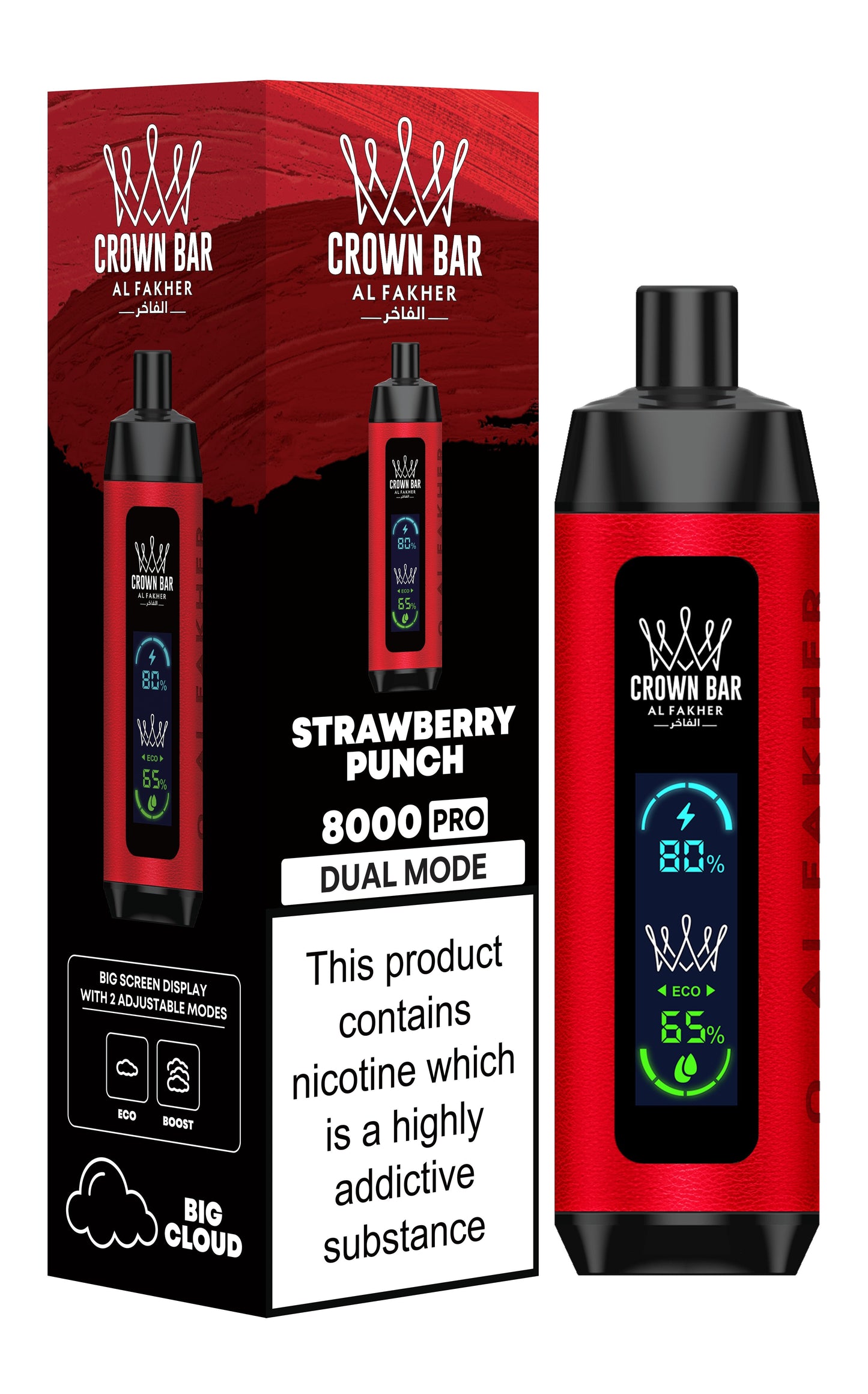 Al Fakher 8000 Pro Dual Mode - Al Fakher 8000 Puffs Pro Dual Mode