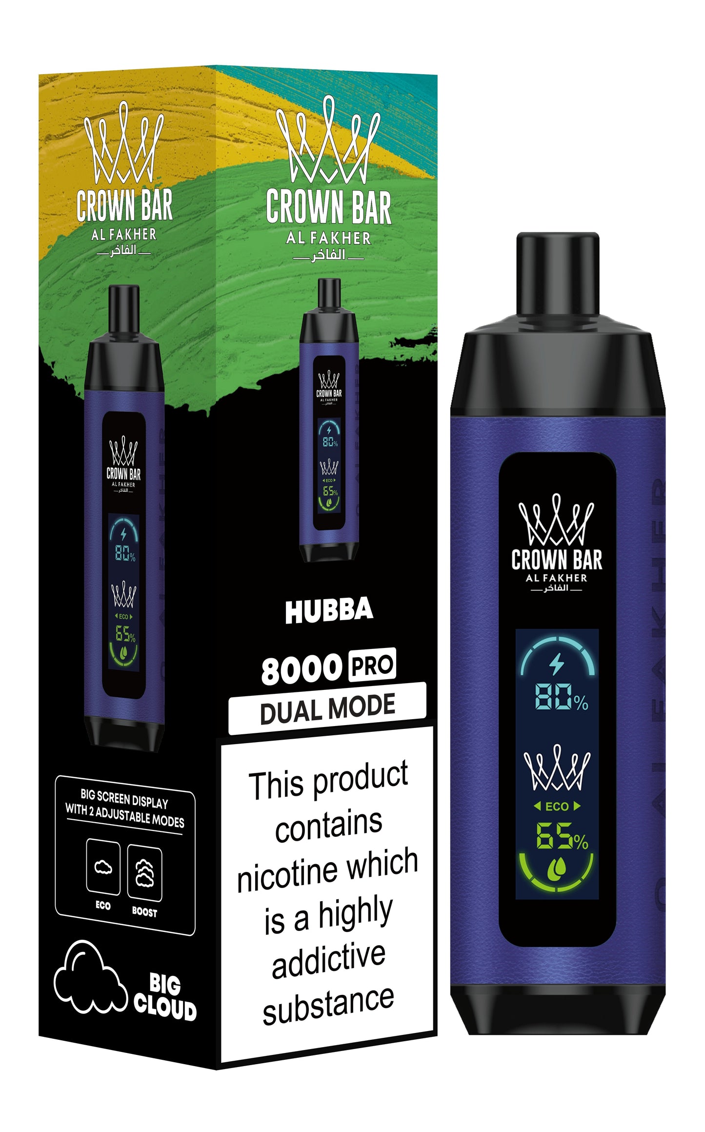 Al Fakher 8000 Pro Dual Mode - Al Fakher 8000 Puffs Pro Dual Mode