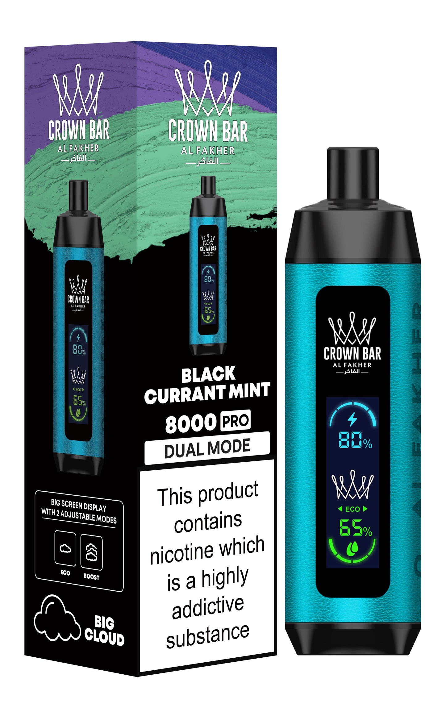 Al Fakher 8000 Pro Dual Mode - Al Fakher 8000 Puffs Pro Dual Mode