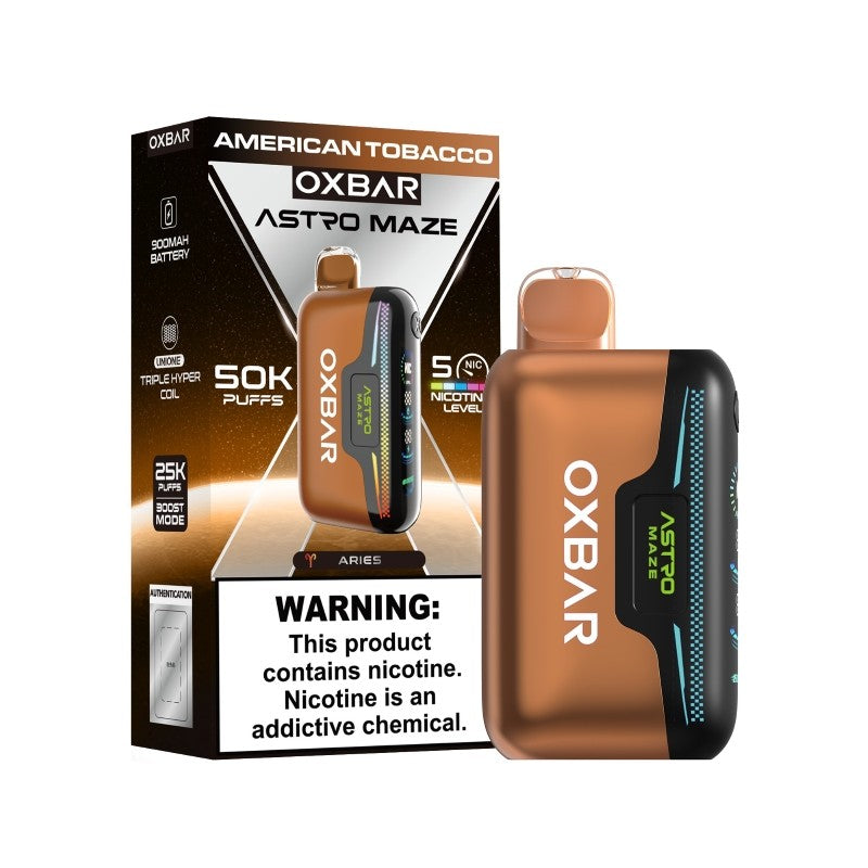 OXBAR Astro Maze 50K 50000 Puffs Disposable Vape 5%