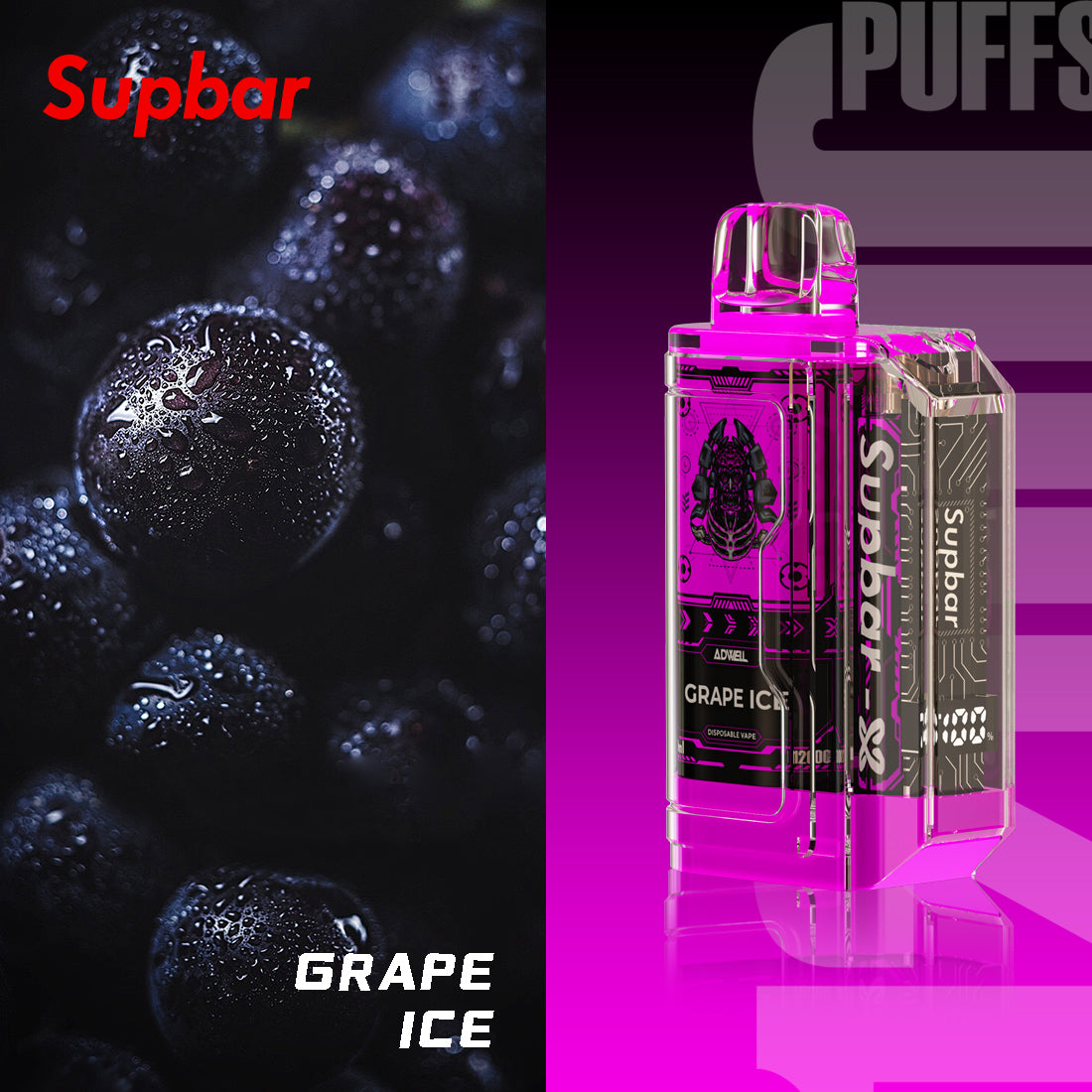 SupBar 10000Puffs Disposable Vape Wholesale