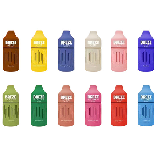 BREZE STIIK BS7500 Disposable Vape 7500 Puffs(20mg, 50mg)