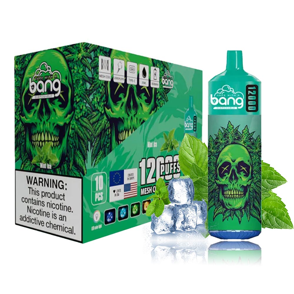 Vape 12k Bang Box 12000 Puffs disposable vapor popular in France Poland