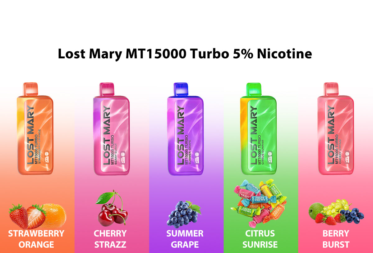 Lost Mary MT15000 Puffs Turbo Disposable Vape Wholesale