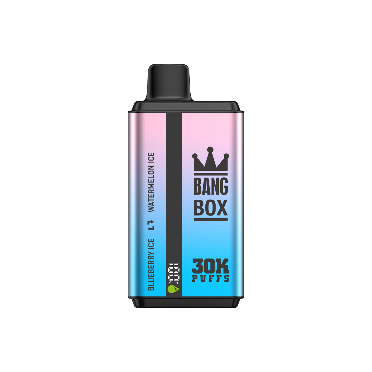 BANGBOX 30000 puffs dual flavors vape,LED Display capcity Batterya ,35ml 850MAH ,12 Flavor Display