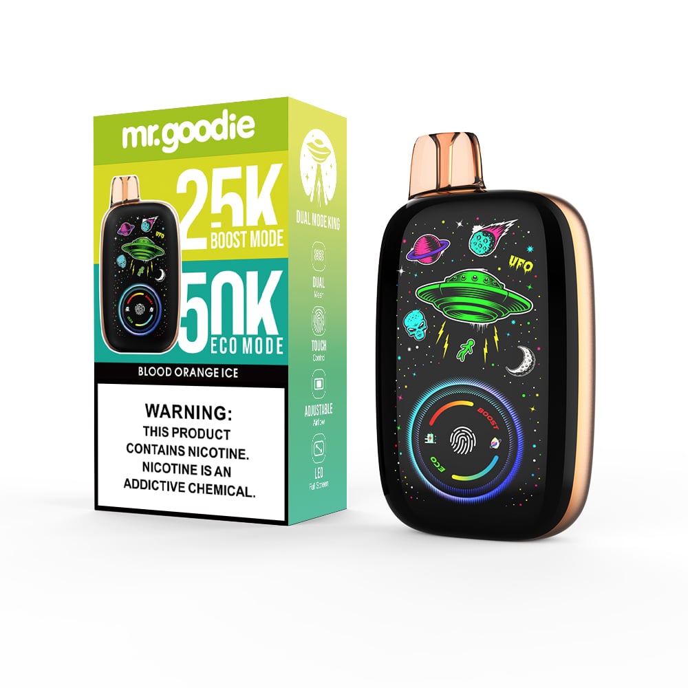 Mr.Goodie Dual Mode King 50000 50K Puffs :Touch Control Disposable Vape with Ajustable Airflow